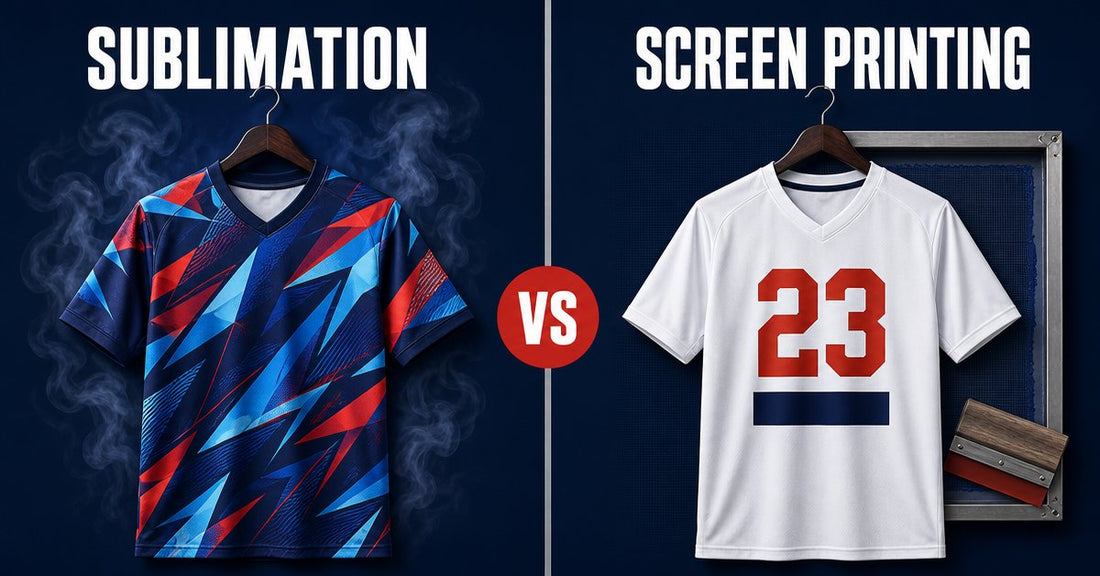 Sublimation vs screen printing comparison guide