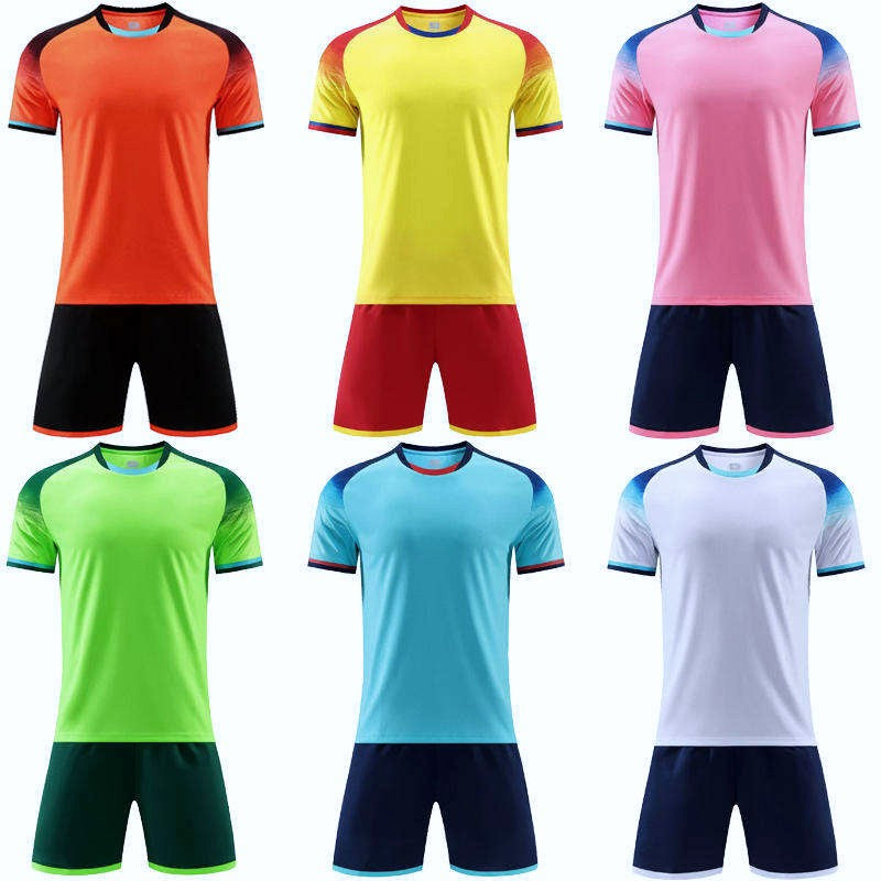 Custom soccer training kits — 6 colorways