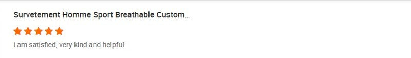 Verified customer review screenshot